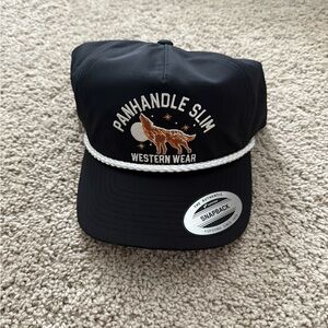 Panhandle Slim Black Snapback Hat